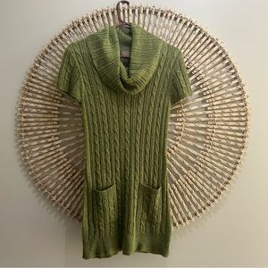 Daytrip green cowl neck sweater